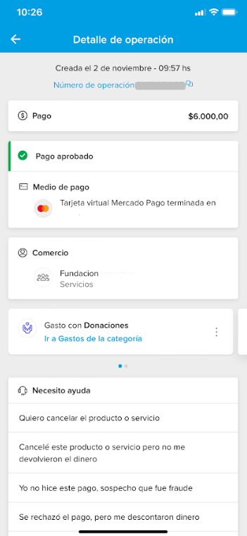 aplicación