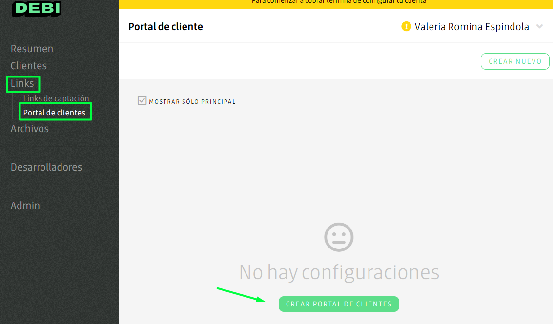 Acceso a Portal de Clientes