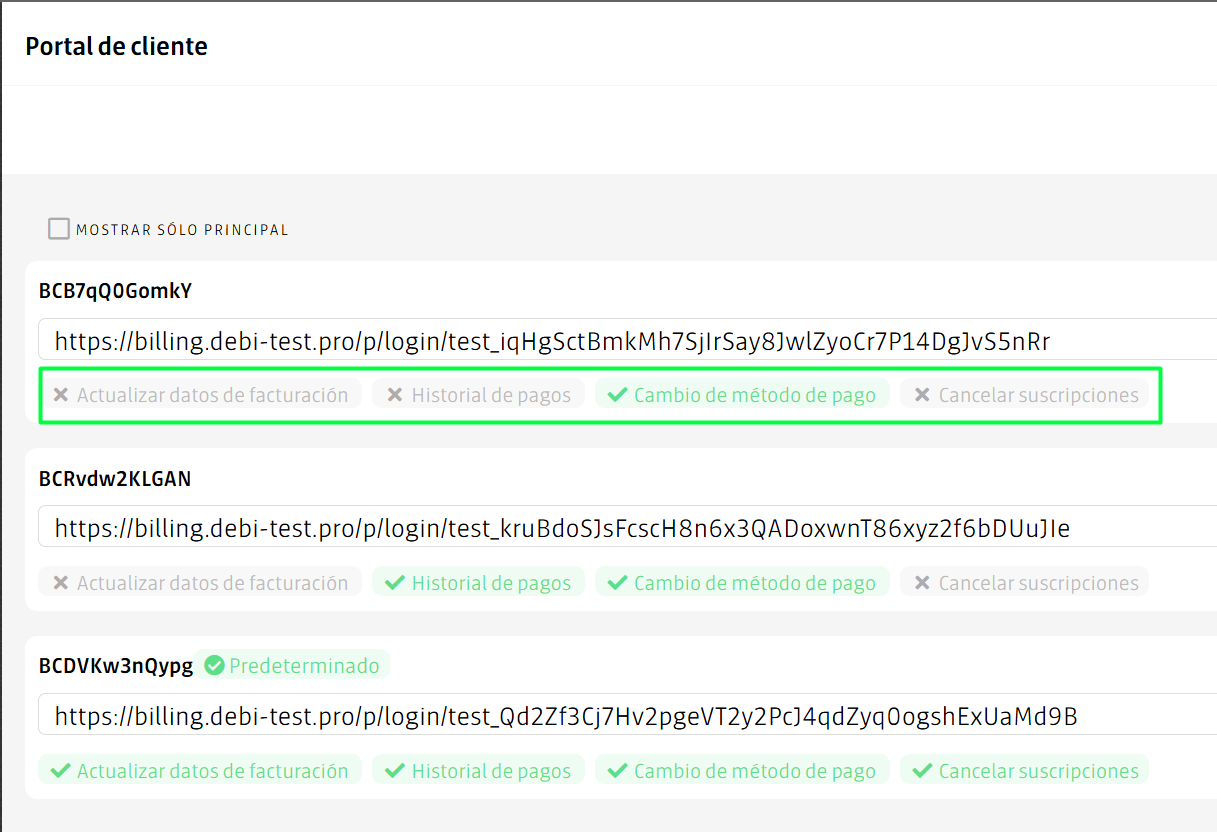 Acceso a Portal de Clientes