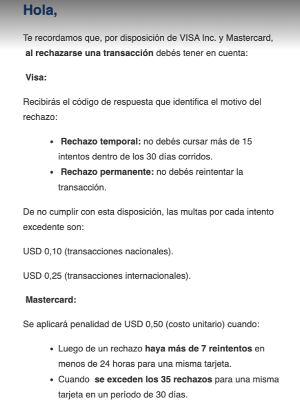 rechazo